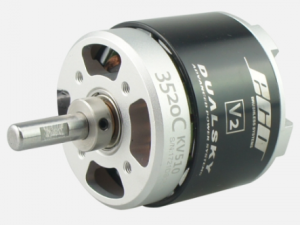 Brushless-Motor, Dualsky 3520C, 1020kV, 960W, 210g
