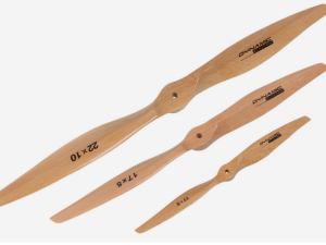 Holz-Luftschraube, 2 Blatt, Elektro, 15x8, Natur (Robbe Dynamic Electric)
